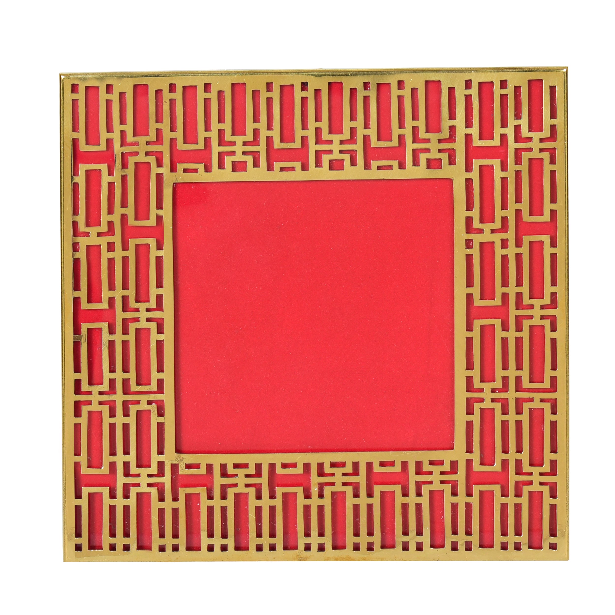 Brass Square Photo Frame