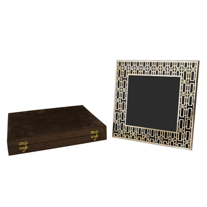 The Vertex Frame – Polished Brass