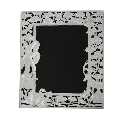 The Aangan Frame – Engraved Silver
