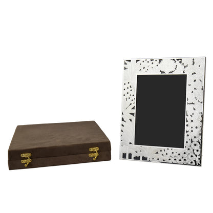 Speckled Silver Photo Frame