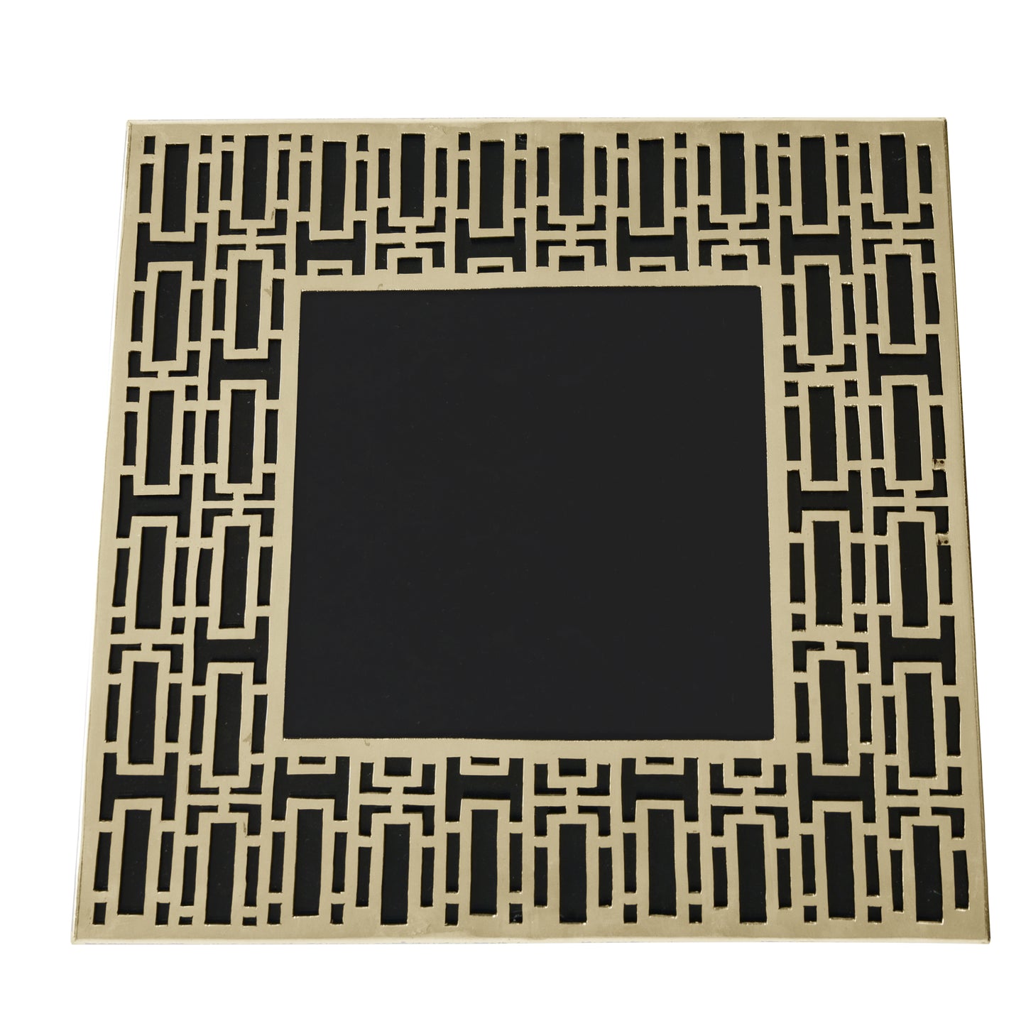 Geometric Brass Photo Frame