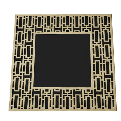 Geometric Brass Photo Frame