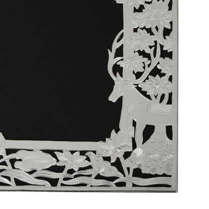 The Aangan Frame – Engraved Silver