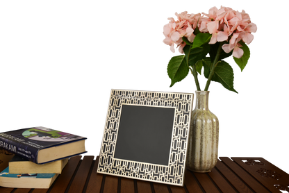 The Vertex Frame – Polished Brass