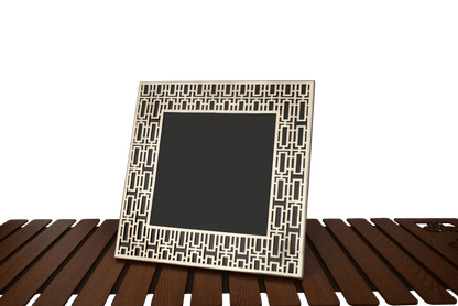 The Vertex Frame – Polished Brass
