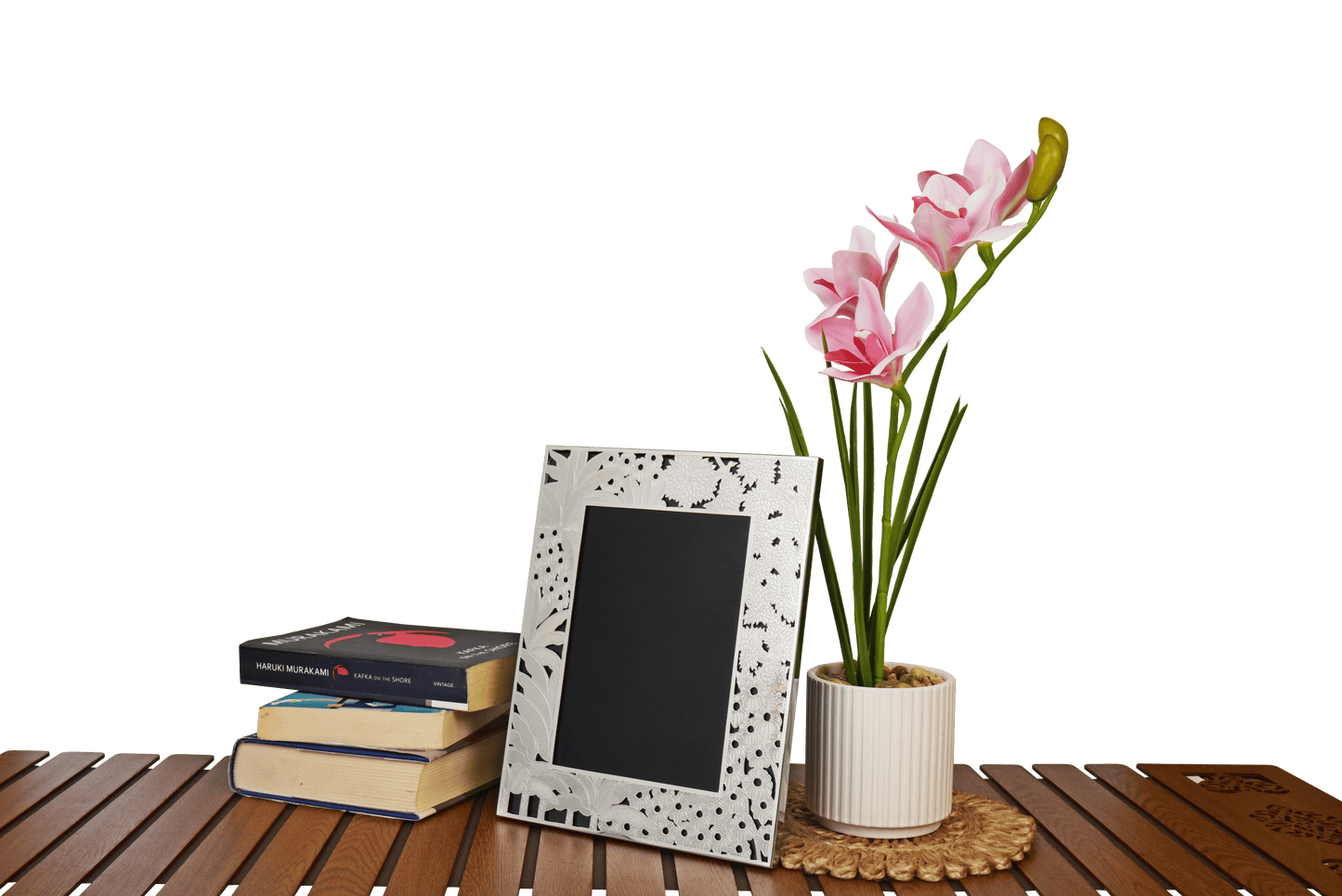Speckled Silver Photo Frame